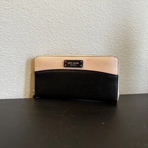 Kate Spade Black and Pink Wallet